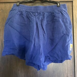 Royal Blue Women's Athletic Shorts